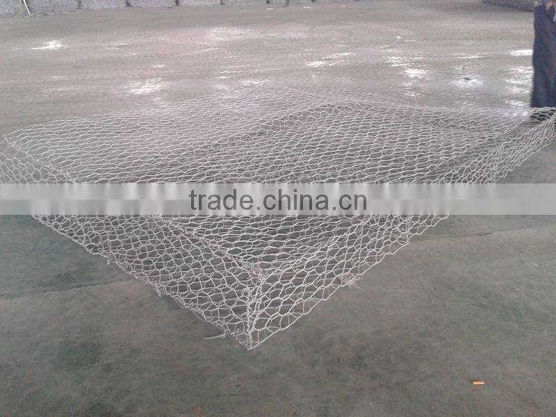 Hot dipped galvanized gabion baskets for prevent flood (competitive price )
