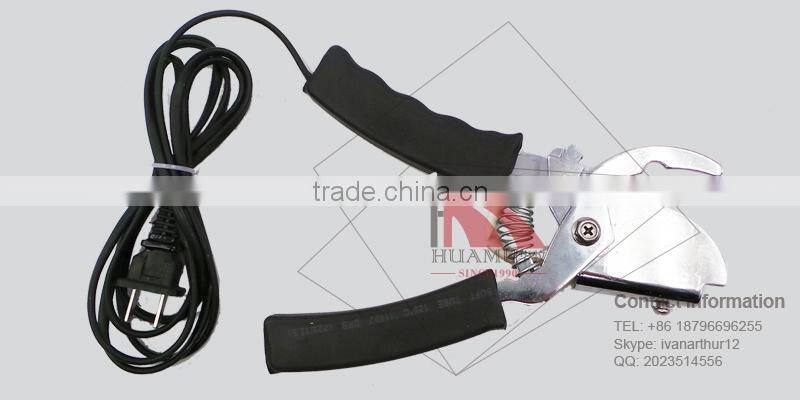 cattle tail cutter with 220V 150W in black 230*60 mm