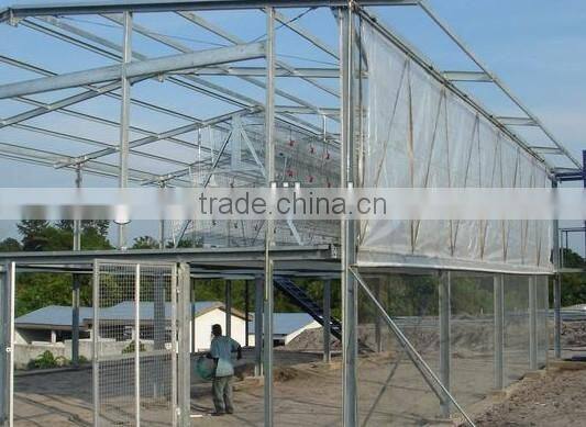 prefab steel structure layer egg chicken cage/poultry farm house design
