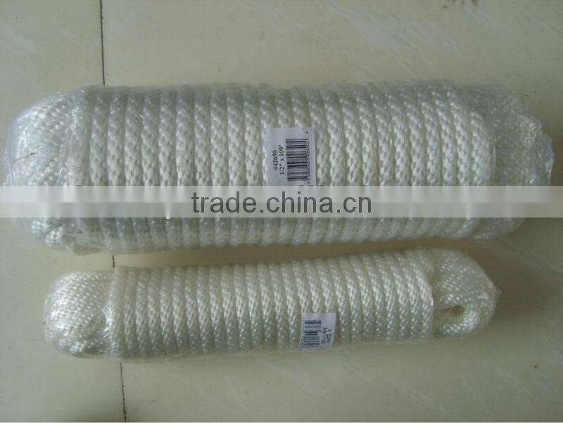 PP solid braided rope