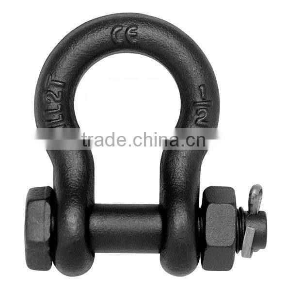 screw pin or bolt type stainless steel shackle