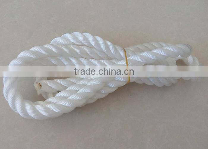 Nylon twisted pe material /polypropylene monofilament rope