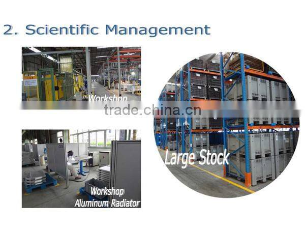 Construction Machinery Parts Excavator Radiator