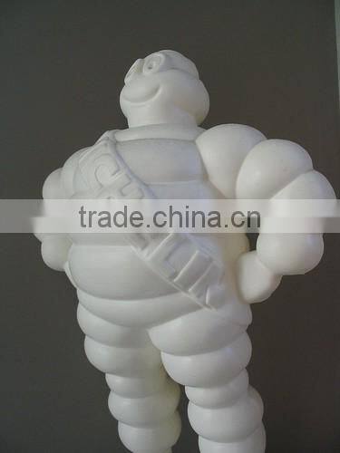 OEM Blow Molding Factory, 3D Cartoon toy,Plastic Doll M ichelin Man.