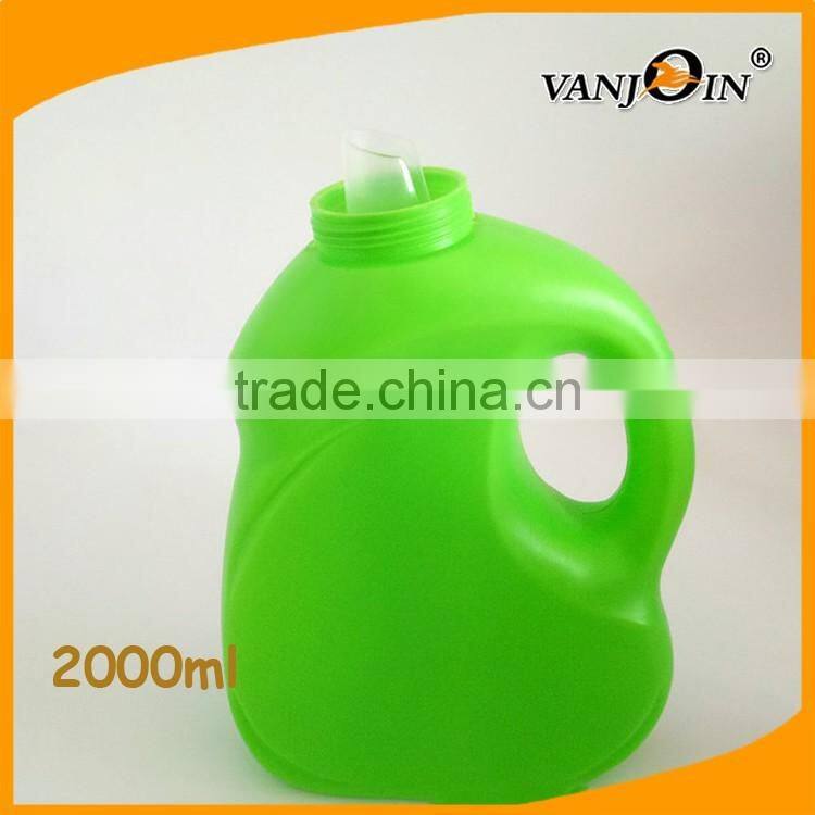 2L Liquid Bottles Detergent Plastic Container Wholesales