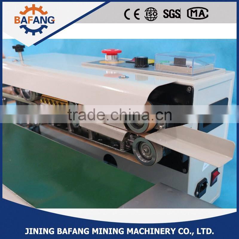 Horizontal Continuous Plastic Aluminum Foil Bag Heat Sealing Machine Band Sealer Machine