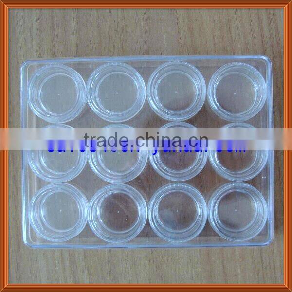 China hot sale transparent blue plastic soap holder,plastic clear boxs