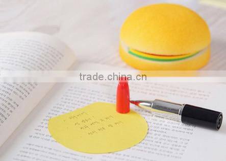 Hamburger Hot Dog Memo Note Pad Stationery Novelty Gift