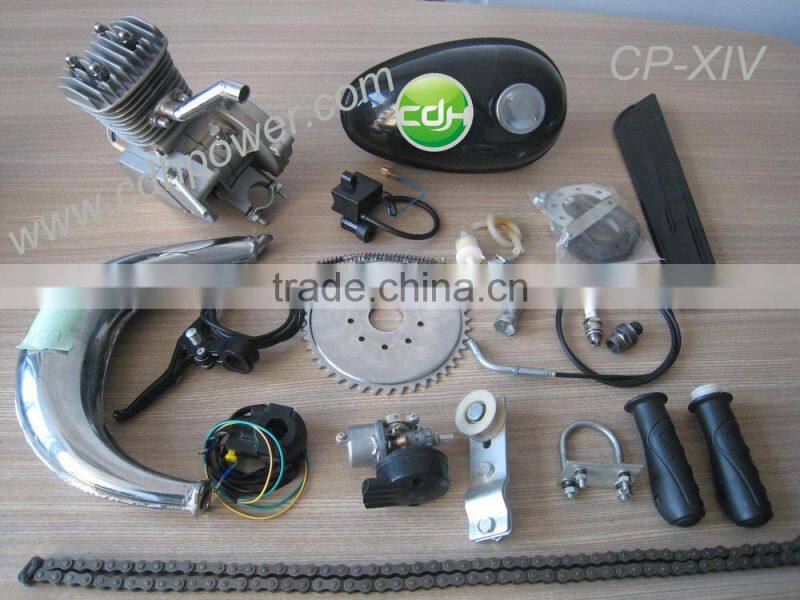 High qulity motorized bike engine kit, 49cc engine for mini motorcycle, gas motor chopper bike