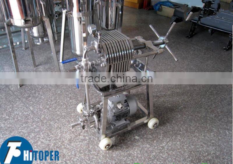 Purifying oil processing equipment made in China,stainless steel plate-frame filter for sale