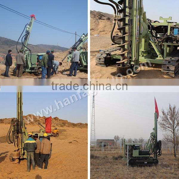 HF460Y Solar Power Photovoltaic Pile Drill Rig