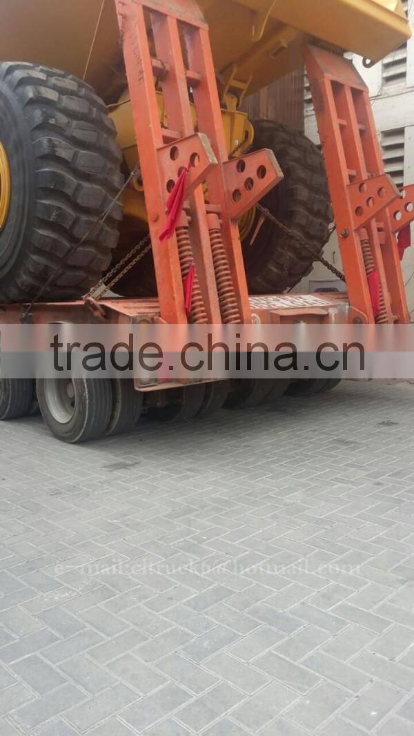 CLW 3 line six-axis 100ton Low bed Semi trailer for sale