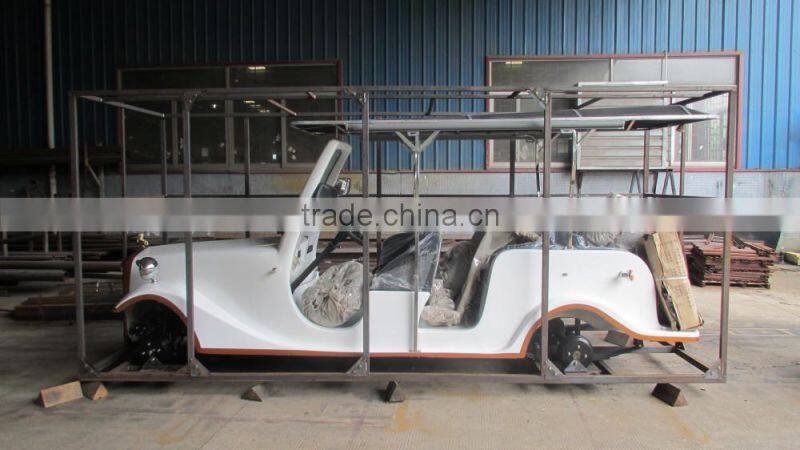 6 seater airport passenger transport electric club utility cars vintage cart