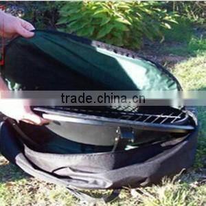 outdoor folding fire pit with BBQ grill