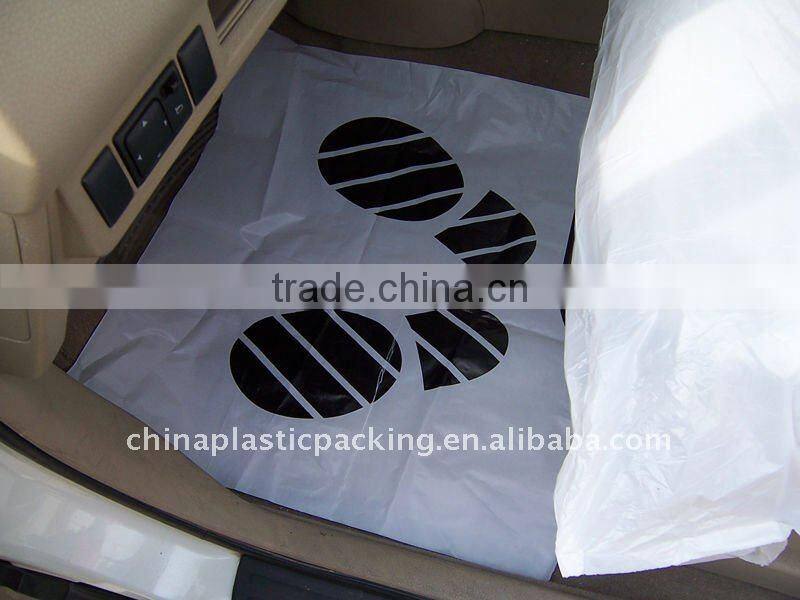Disposable clear plastic car seat covers on sale