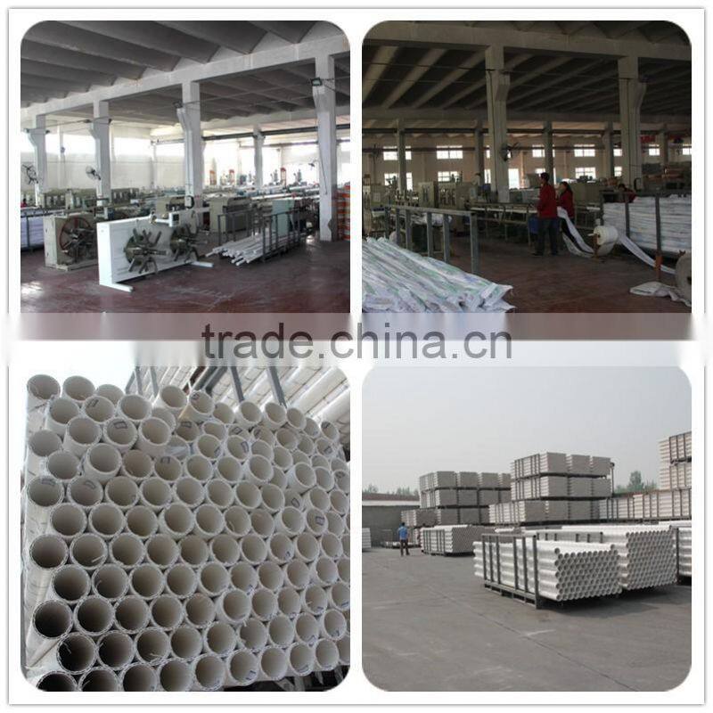 Plastic UPVC profile for door and window frames