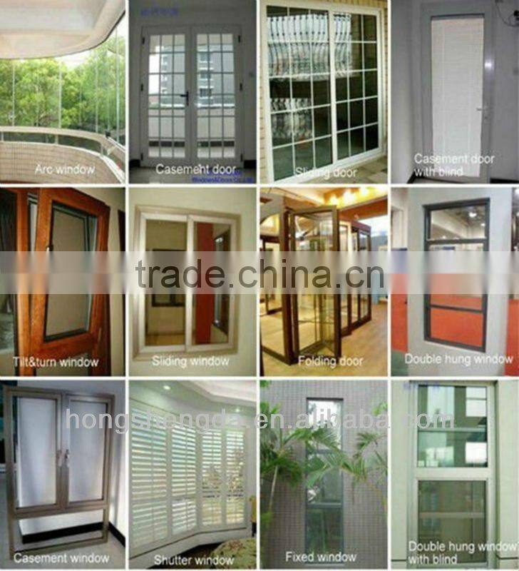 modern low cost-effective pvc doors and windows with good quality