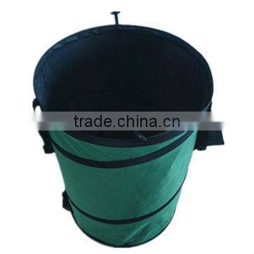 Black heavy pop up garden bag with hard bottom/different size and color