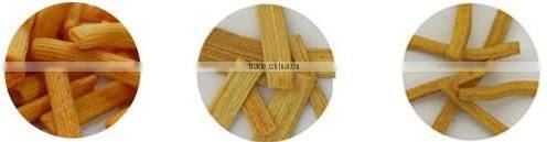 CY fried snack food production line/making machine,double-screw snack food bulking machine