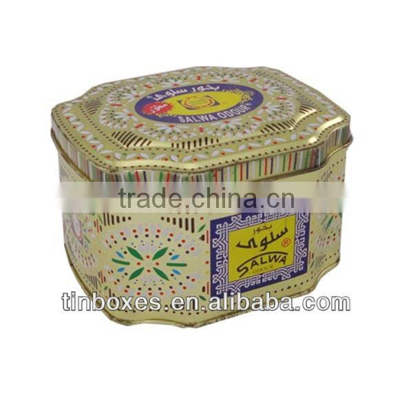 special shape tea tin box