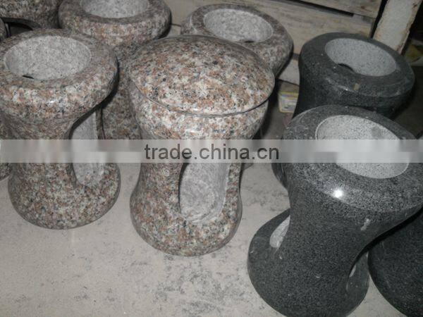 G664 Granite Chinese Stone Lantern For Cemetery
