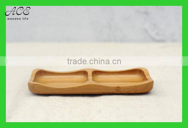Bamboo serving plate