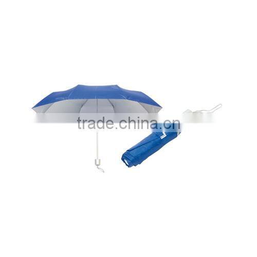 High Quality folding sun umbrella with silver inside part