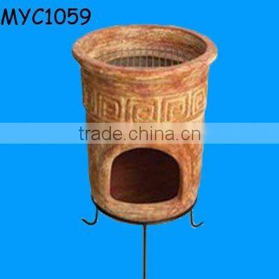 Terracotta chimney pots