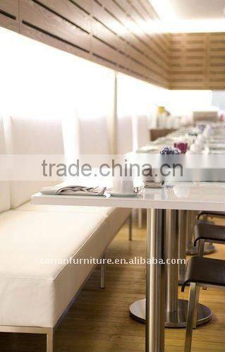 Corianfurniture acrylic restaurant/cafe/bar dinning table