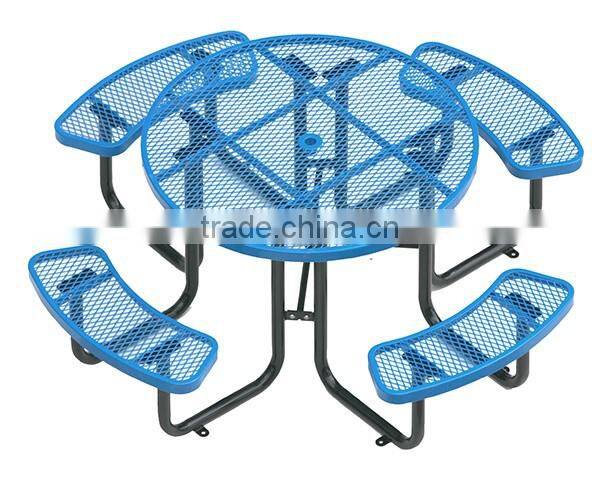 Arlau public table chairs, outdoor table benches,park table and benches