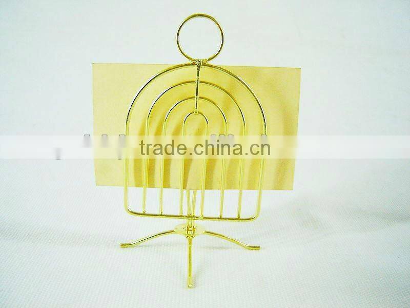 2013 Gold decorative gift card holder