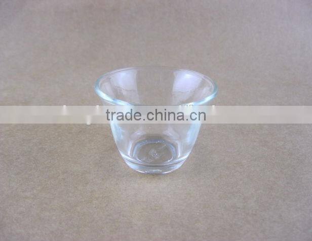 Tea glass cup/drinking glass cup without handle/cheap high quality glass water tea cup