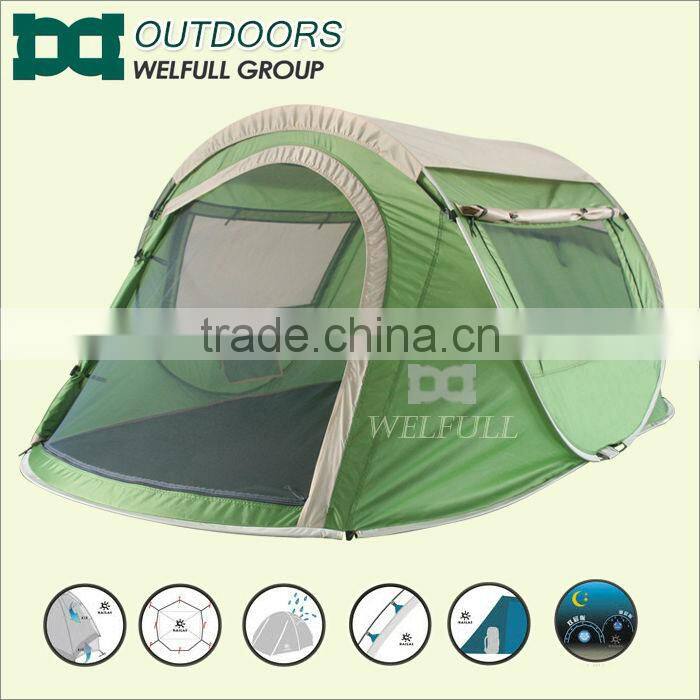 Easy folding pop up small camp tents sale