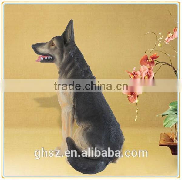 Wholesale custom garden decorative resin wild animal wolf statues