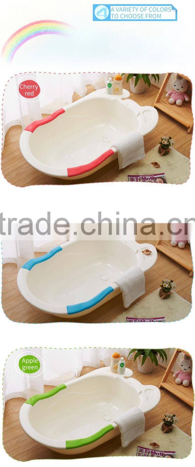 Plastic baby bathtub, large baby spa bathtub, baby plastic bathtub