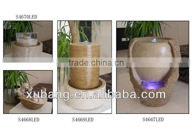 Hot sale marble water fountain for home decoration