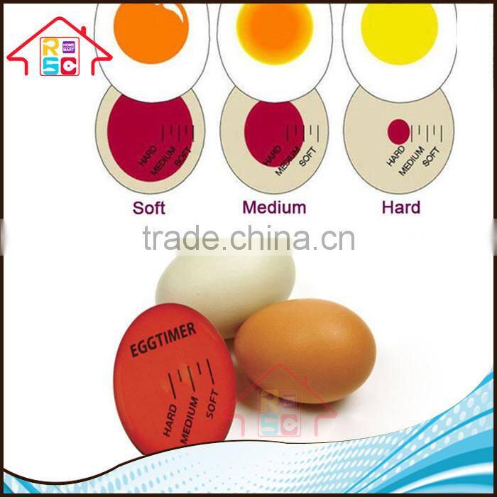 NBRSC New Design Egg Perfect Color Changing Timer Yummy Soft Hard Boiled Eggs Cooking Kitchen Tools