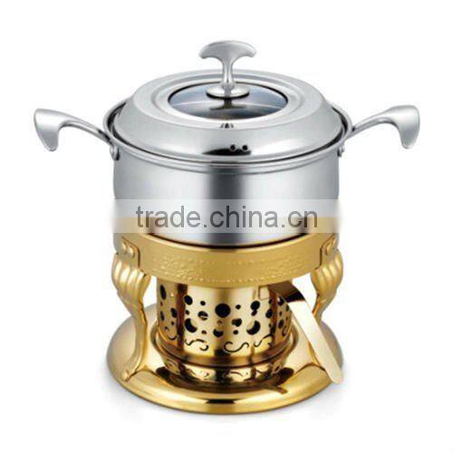 Stainless steel chafing dish,Round stainless steel butter dish,Roll top chafing dish