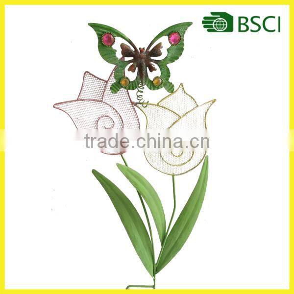 YS11370 Garden stick metal wall art decoration