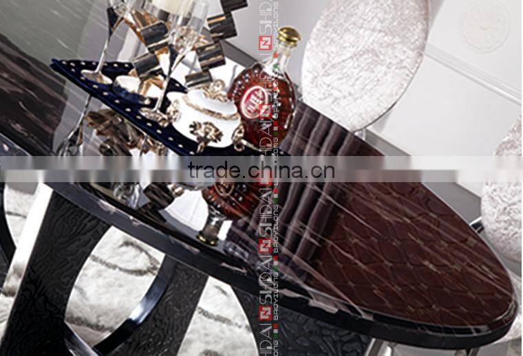 high gloss table, high gloss dining table, white high gloss dining table LV-A801A