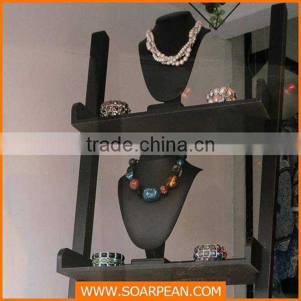 Advertising Fiberglass Necklace Mannequin Fashion Necklace Stand