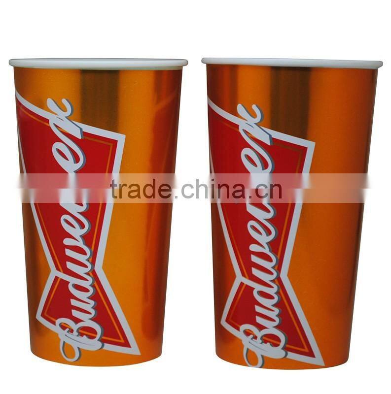 2017 hot new products PP plastic beer cup for beer band promote