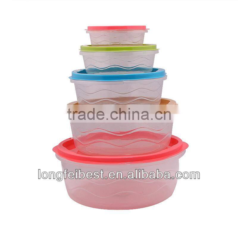 6-8 inch Melamine three piece square bowl, plastic bowl