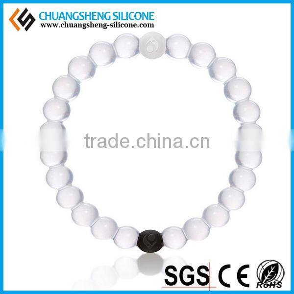 The most fashion bracelet, silicone wristband, beadlet, popular wrist accessory