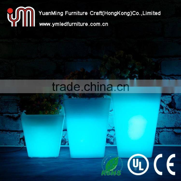 Led vase and plant pot,flower pot rgb