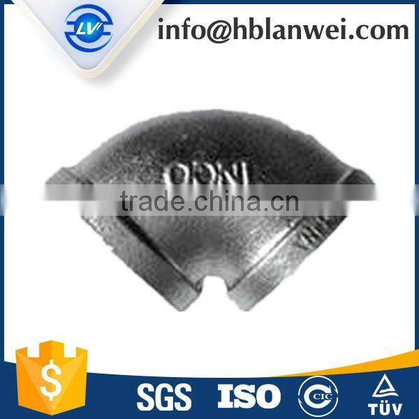 Galvanized pipe fittings steam used Malleable Iron Pipe Fittings