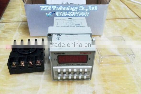 Timer Relay DH48S-S DC/AC12V DC/AC24V AC110V AC220V AC380V Programmable Delay Relay with socket base