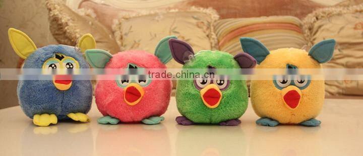 latest funny plush quality hot sale christmas toys 2014 with EN71