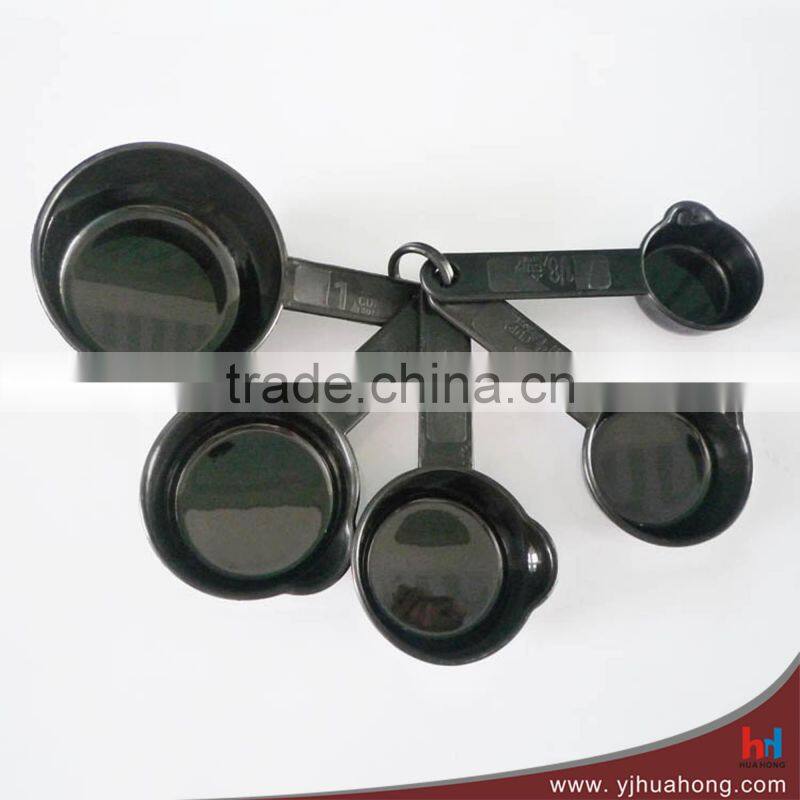 Wire handle 4pcs stainless steel measuring cups(HMT-05)