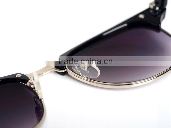 HOT Sun Glasses 2015 New Classic Popular Unisex Retro Avaitor Golden Mirrored Sunglasses on Sun Glasses for Man Glasses